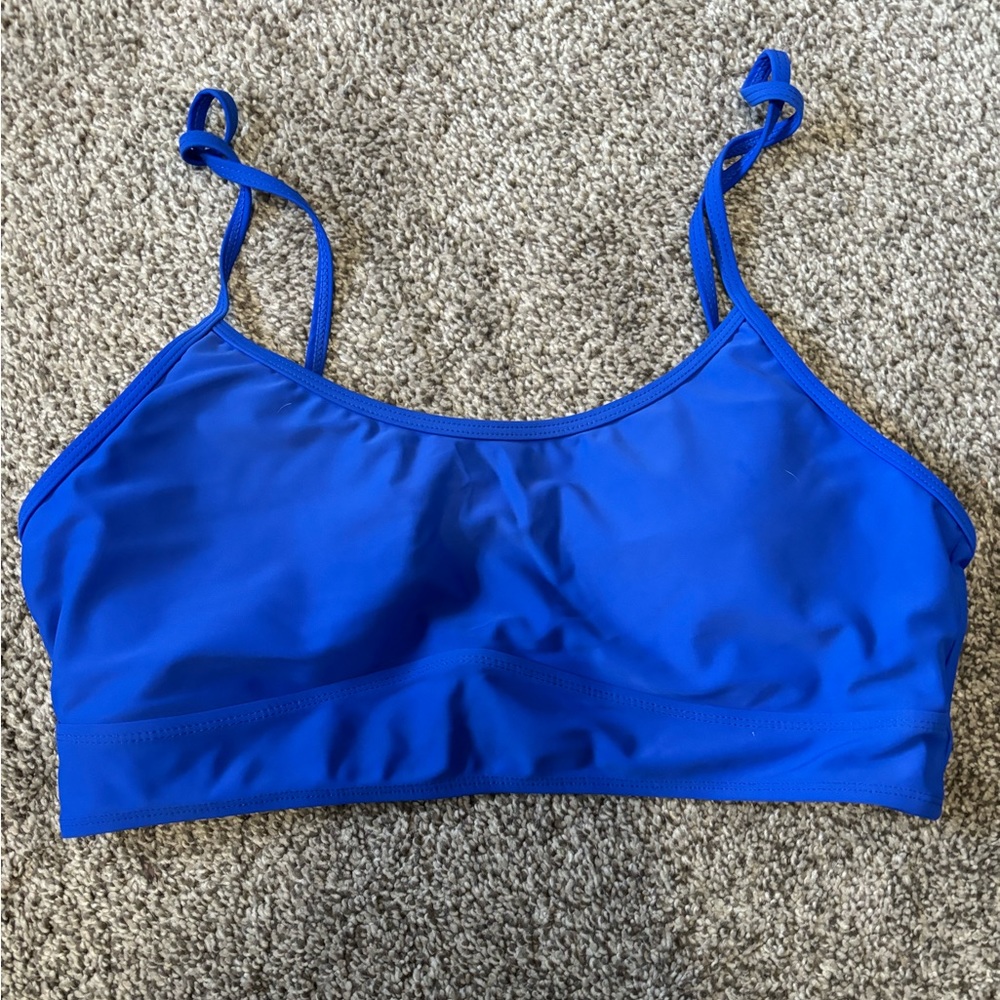Shein Royal Blue Bikini Top